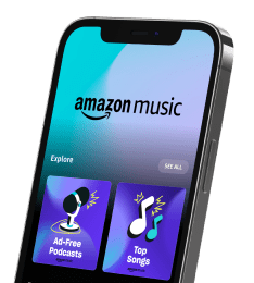Amazon Music app on phone